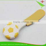 ZY-B20261 5pcs pp Football Style Handle Non Stick Coating Head Cheese Cutter Set Cheese Knife Set thumbnail-6