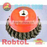 Double Row Bowl Cup Brush-Twist Knot (itemID:XVAC)-MARY thumbnail-1