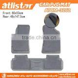 New Design Non Slip 3PCS Full Set Rubber Car Mats ,No Smell High Quality Rubber Car Floor Mats thumbnail-2