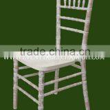 White Chiavari Chair Wooden Tiffany Chair Banquet Chair With Cushion thumbnail-2