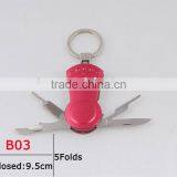 Key Chain Knife/Pocket Tools/Multi Knife/Mini Knife ( B03 ) thumbnail-1