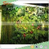 Wholesale Fake Vertical Garden Green Grass Plant Wall Decor for Indoor thumbnail-2