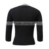 Cashmere and Silk Ladies Cardigan With Contrast Trims and Full Buttons thumbnail-2