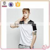 2015 Men's Cotton Jersey T-shirt Contrast Color T-shirt High Quality Color Combination Tshirt thumbnail-1