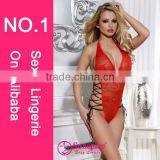 2015 High Quality Hot Sales Seduction Lingerie Lingerie Sexy Fat Women Lace Women Sexy Lingerie Teddy thumbnail-1