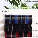 Stock Fabric Check Design Natural Wrinkle-free Fabric Fabric for Designing Clothing thumbnail-1