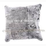 CX-D-44A Home Decoration Real Rex Rabbit Fur Sofa Cushions and Pillow thumbnail-2