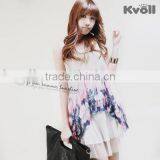 Fashion Chiffon Dress thumbnail-1
