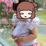 New Style Cotton Baby Pink Kids Shorts Wholesale Baby Ruffle Bloomers thumbnail-3