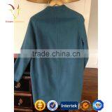 Ladies Long Coat Design Women Cashmere Coat With Fur thumbnail-3