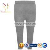 Grey Plain Baby Cashmere Pants, Children Cashmere Pants thumbnail-2