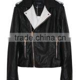 Lady Jacket pu Leather Jacket for Women thumbnail-5