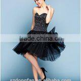 Match Mom And Daughter Dress Girls Black Tutu Party Dress thumbnail-3