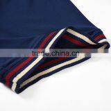 Short Sleeve Man 100 Cotton Bulk Flat Knit Stripe Basic T-shirt thumbnail-4