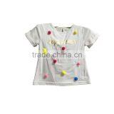 2018 New Summer Design Short T Shirt Kids Clothing White Shirt thumbnail-1