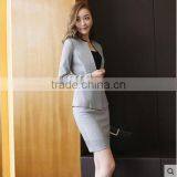 Custom New Blouse Design Women Office Uniform Korean Business Suit for Women thumbnail-3
