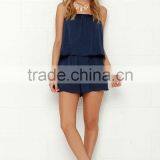 2015Latest Ladies Western Dress Designs Roll Sleeves Shift Dress for Women thumbnail-2