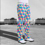 Novelty Golf Men's Trousers Color Plaid Fashionable Style thumbnail-1