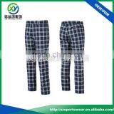 Men's Tech Style Comfortable Breathable Check Pattern Golf Pants thumbnail-2