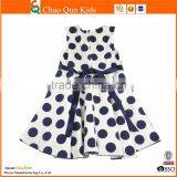 Short Evening Dress White and Black Formal Party Kids Dress thumbnail-2