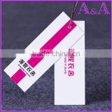 New Design Art Paper Printing Cheap Custom Hang Tags Wholesale thumbnail-5