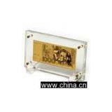 Germany Gold Banknote Acrylic Base thumbnail-1