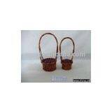 Set of 2 Willow Basket