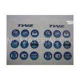 Printed Round Self Adhesive Window Stickers / Static Stickers For Car Glass Surface thumbnail-1