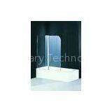 850 X 1400 Fold Away Shower Screen Glass , Corner Shower Screens For Bathtubs thumbnail-1