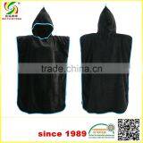 100% Cotton Changing Robe Hooded Towel Custom Suft Poncho thumbnail-2
