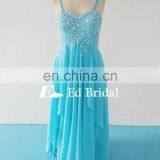 Floor Length Sweetheart Neckline Straps Beaded Wholesale Suzhou Plus Size Prom Dresses thumbnail-3