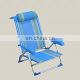Alu adjust to 7-position portable folding chair