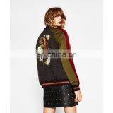 Latest Girls Cheap Price Bulk Wholesale Bomber Jacket Women thumbnail-2