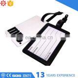 Hot Sale 3D Design Persionalized Logo Pvc Luggage Tag thumbnail-3