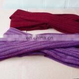 Pure Color Soft Cotton Hair Band Hair Accessories Elastic Knitted Cotton Headband Women thumbnail-5