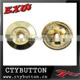 CTY-SO215 Metal Button Clothing Accessories