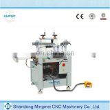 Tenon Drilling Machine for Wood Window and profile clamping by pneumatic