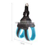 Reflective Cotton Soft Nylon Cute Comfort Adjustable Training Leather Pet Dog Harness Vest thumbnail-3