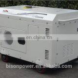 BISON China Taizhou AC Single Phase Silent Diesel Generator With AVR for Home Diesel Generator Set 10kv thumbnail-5