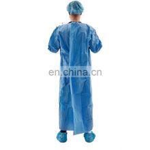 Non-woven SMS Gown Surgical Blue Knitted Cuff Disposable Surgery Surgical Gown thumbnail-4