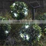 2 Pack Outdoor Garden 30 Bright White LED Solar Topiary Tree Bush Landscape Path Light Lamp Yard Patio Decoration thumbnail-5