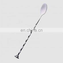 Factory Direct Stainless Steel Long Bar Martini Cocktail Wine Mixing Spoon