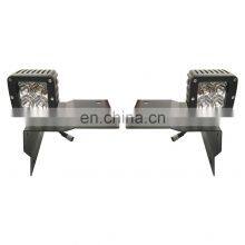 Mini Led Light Bar Mounting Bracket Kit for Jeep JL 2018-2020