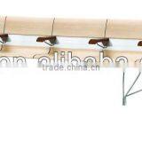 4-seater Aluminium Alloy Waiting Chair Airport Bentwood Waiting Benches H60B-6