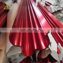 Trim Panel Aluminum Profile Extrusion, Aluminum Buckle Plate Profiles With Anodize Pink Color For Building Exterior Wall