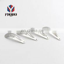 Fashion High Quality Metal Rectangle Hair Snap Clip thumbnail-3