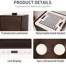 Double Ultrasonic Household Washing Vegetables Washing Fruits and Vegetables Washing Machine Food Material （Wechat:13510231336） thumbnail-3