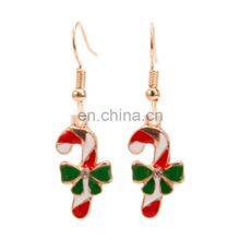 Christmas Drop Dangle Earrings Glitter Christmas Earrings thumbnail-3