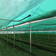 Plastic 145gsm green color 6 needles shade net, with eyelet, high quality, sunshade and cooling ，agriculture net，Courtyard awning,greenhouse tool