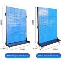 Rack en matériel de quincaillerie de grande capacité à 4 étages avec planche à chevilles monofaciale pour le stockage de l'atelier thumbnail-2